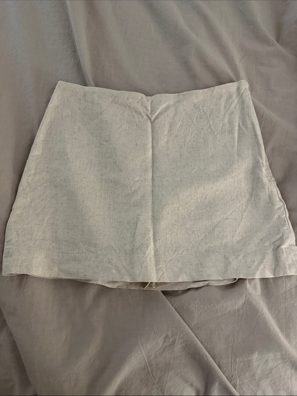 H&M Divided linen skort